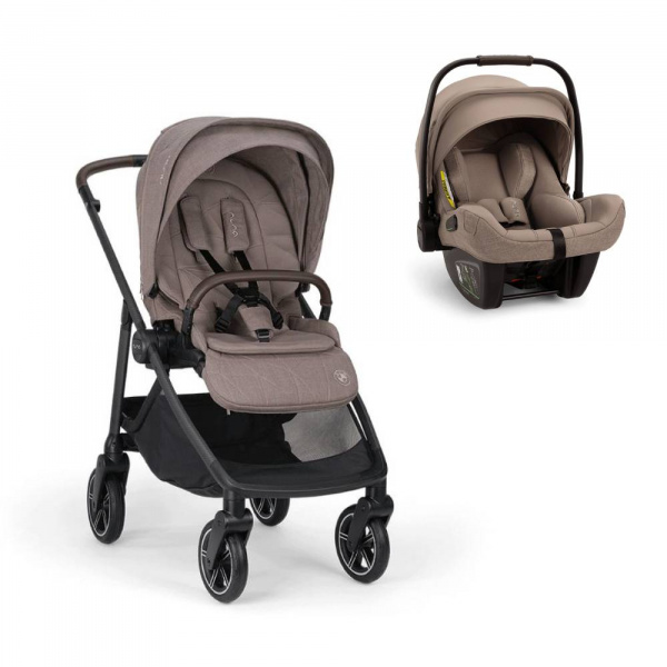 Poussette duo swiv umber + siège auto pipa next cedar - collection bmw Nuna