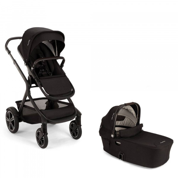 Poussette duo demi next + nacelle demi next caviar Nuna