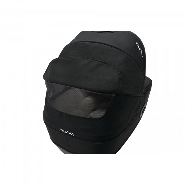 Poussette duo swiv caviar + nacelle cari next caviar Nuna