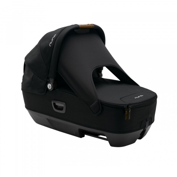 Poussette duo swiv caviar + nacelle cari next caviar Nuna