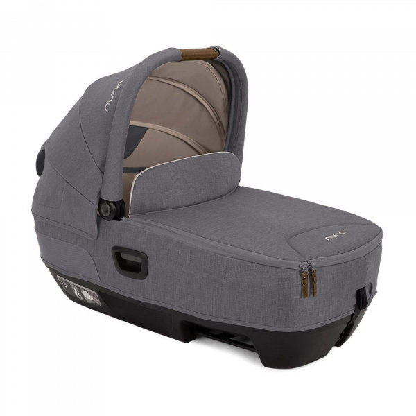 Poussette duo swiv granite + nacelle cari next granite Nuna