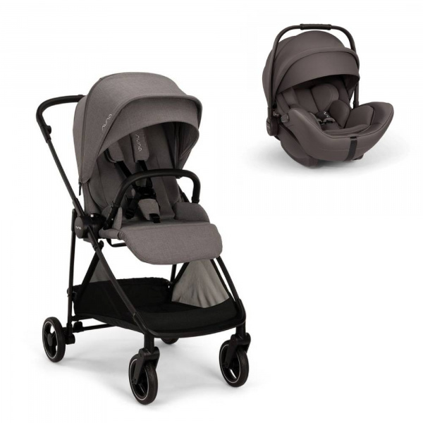 Poussette duo ixxa next + siège auto arra flex biscotti Nuna