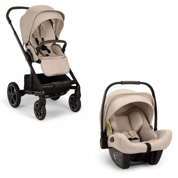 Poussette duo mixx next + siège auto pipa next biscotti Nuna