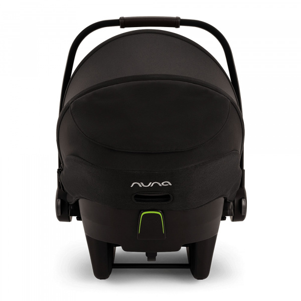 Poussette trio swiv caviar + siège auto pipa next caviar + nacelle lytl caviar - base curv offerte Nuna