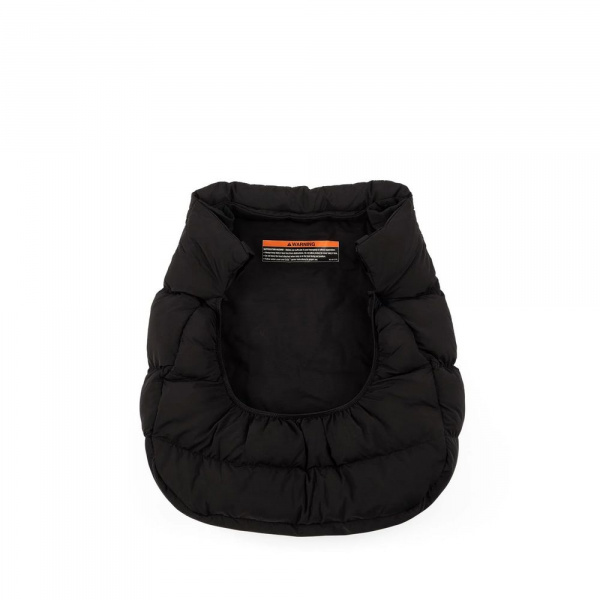 Housse protection hiver caviar pour porte bébé cudl Nuna