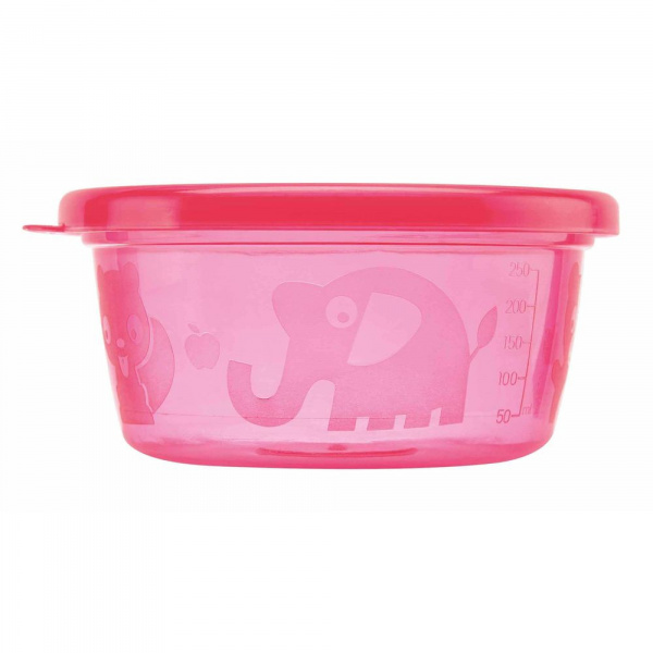 Lot de 6 pots de conservation 300 ml Nuby