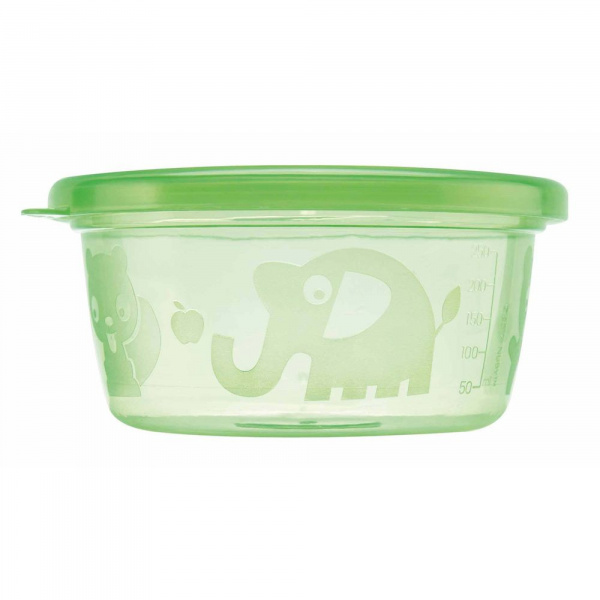 Lot de 6 pots de conservation 300 ml Nuby