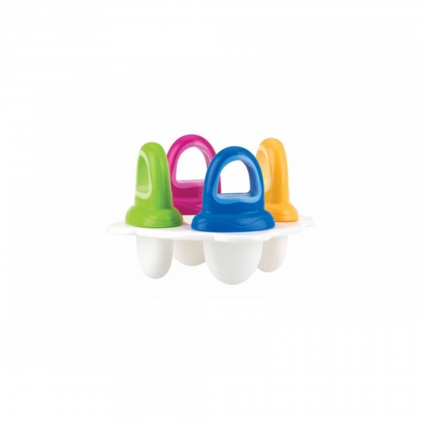 Lot de 4 moules à glaces garden fresh Nuby