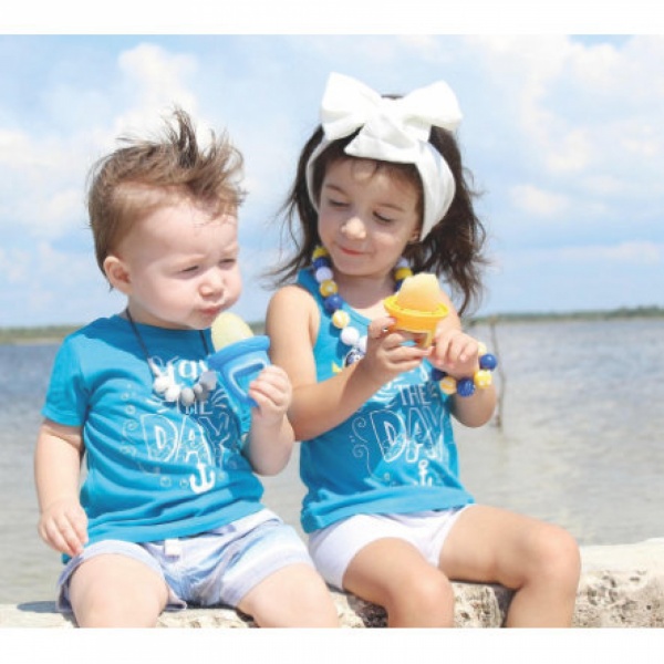 Lot de 4 moules à glaces garden fresh Nuby