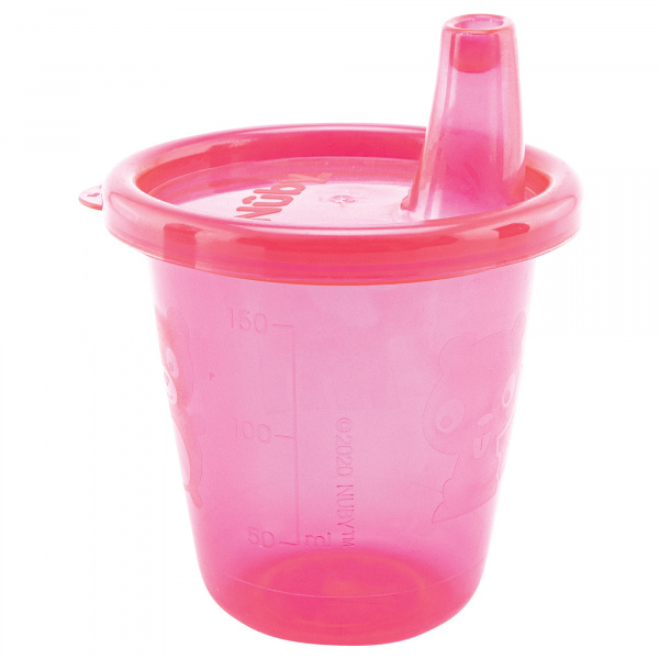 Lot de 6 gobelets d'apprentissage avec bec dur Nuby