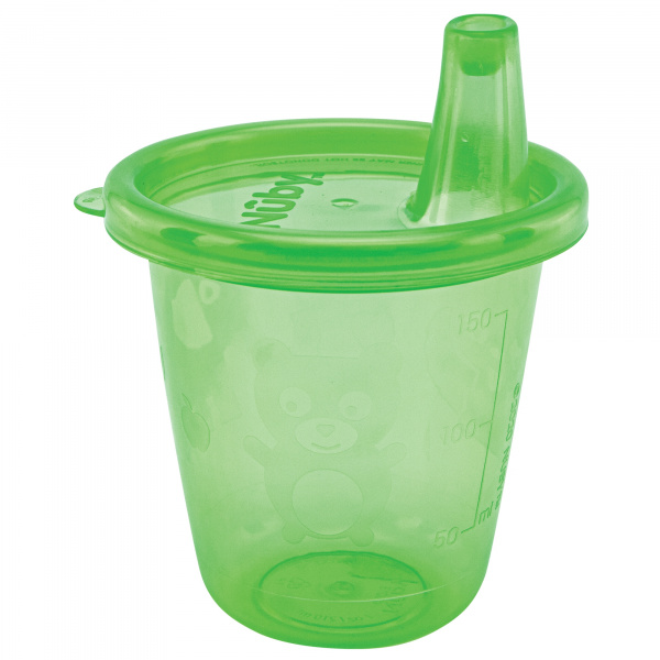 Lot de 6 gobelets d'apprentissage avec bec dur Nuby
