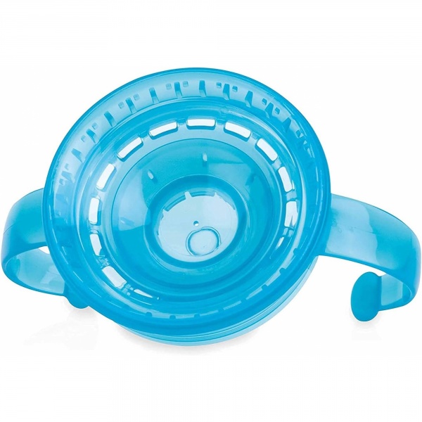 Tasse d'apprentissage 360° avec anses 240ml bleu Nuby