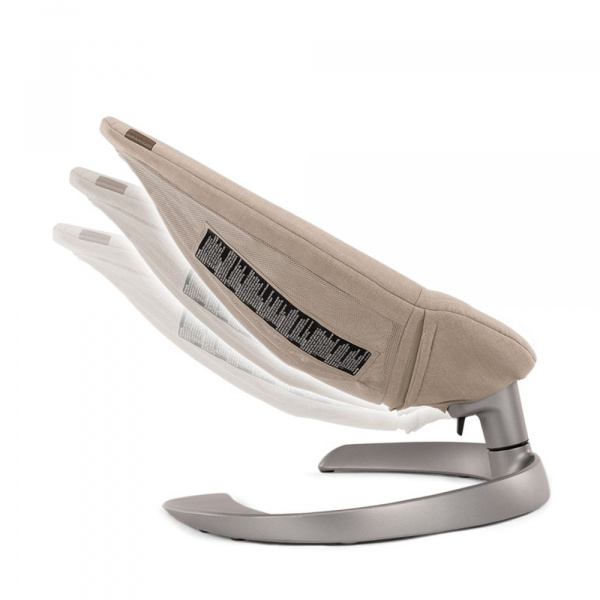 Transat leaf grow avec arche de jeu biscotti Nuna