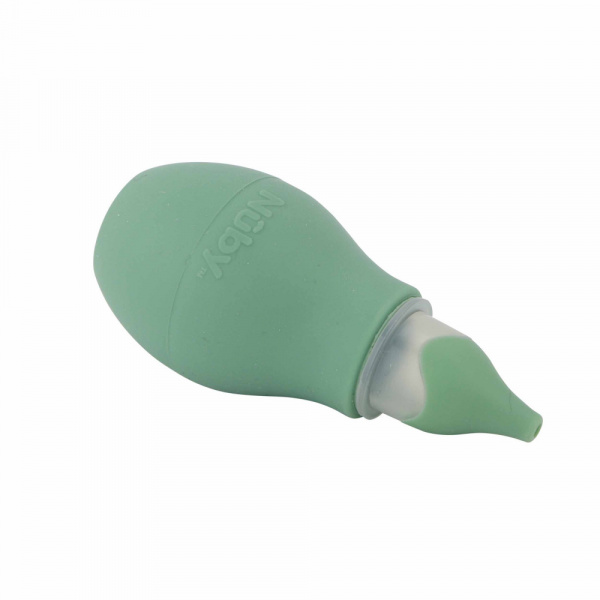 Mouche bébé et poire auriculaire bébé vert Nuby