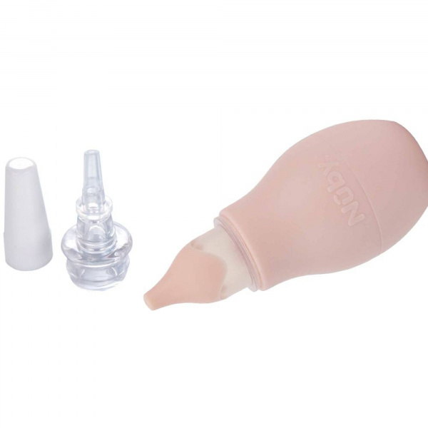 Mouche bébé et poire auriculaire bébé rose Nuby