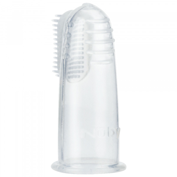 Lot de 2 brosses à dents doigt Nuby