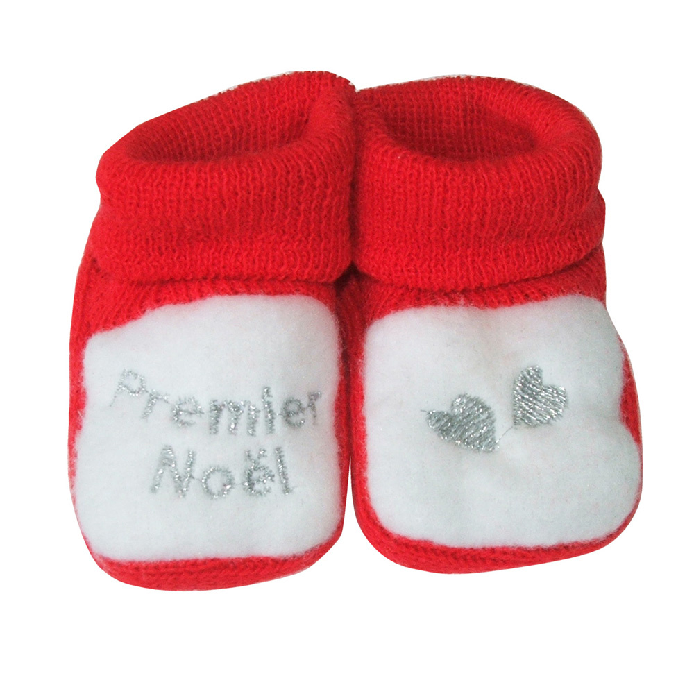 Chaussons noël de Trois kilos sept sur allobébé