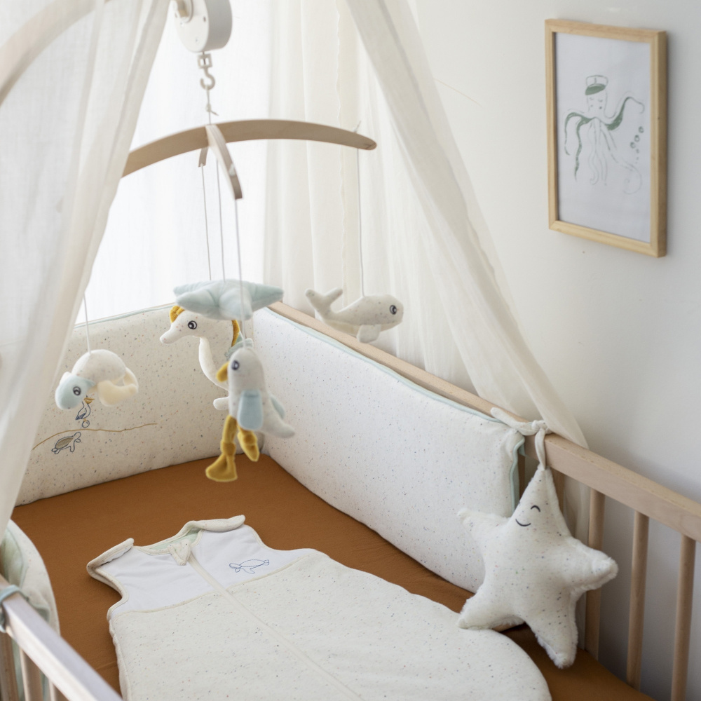Drap-housse pour lit bébé 70 x 140 cm de Bemini