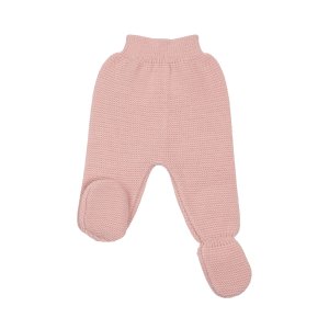 Pantalon maille 0/1 mois rose Trois kilos sept