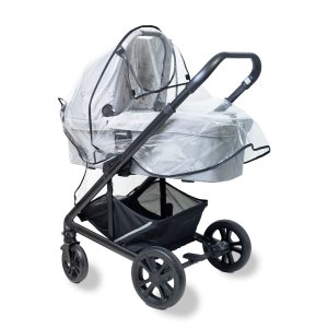 Habillage pluie universel poussette, landau et cosy Trois kilos sept