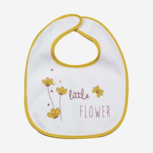 Lot de 7 bavoirs 1er âge flower Trois kilos sept