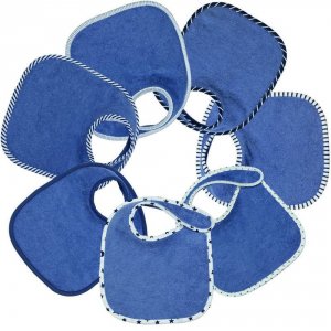 Lot de 7 bavoirs naissance Trois kilos sept