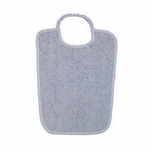 Bavoir maternelle gris Trois kilos sept