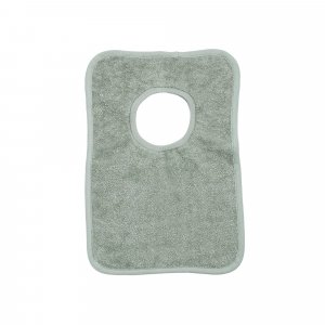 Bavoir passe tête vert Trois kilos sept