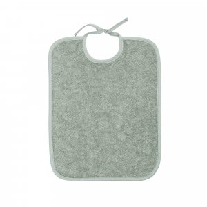 Bavoir à lacets vert Trois kilos sept