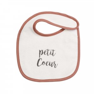 Lot de 6 bavoirs mots tendres Trois kilos sept