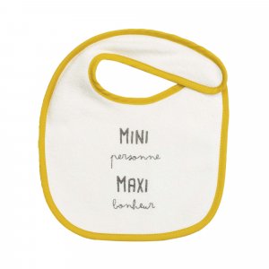 Lot de 6 bavoirs mots tendres Trois kilos sept