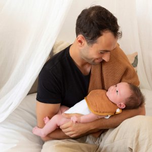 Lot de 3 bavoirs naissance diplododo Trois kilos sept