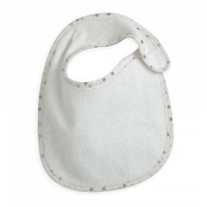 Lot de 7 bavoirs naissance essentiel vanille Trois kilos sept