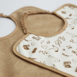 Lot de 2 bavoirs maternelle Trois kilos sept