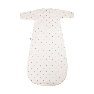 Gigoteuse coton manches amovibles 18-36 mois coeurs roses Trois kilos sept