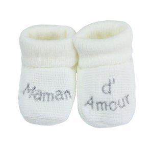 Chaussons papa/maman d'amour Trois kilos sept