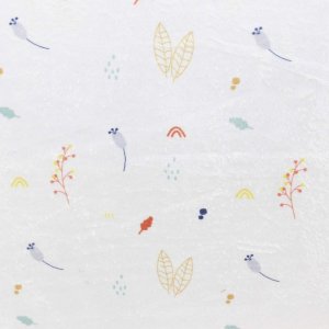 Couverture 100x140 cm - cache cache en forêt Trois kilos sept