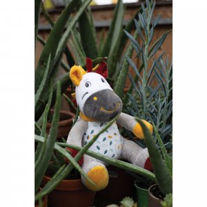 Peluche musicale zèbre kolala et sa tribu Trois kilos sept