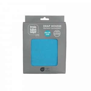 Drap housse caraibes 70 x 140 cm Trois kilos sept