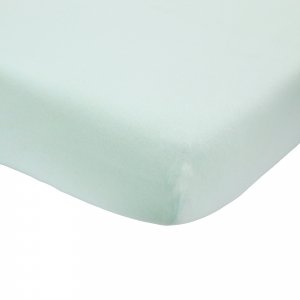 Drap housse jade 70 x 140 cm Trois kilos sept