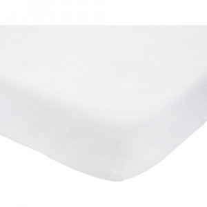 Drap housse blanc 40 x 80 cm Trois kilos sept