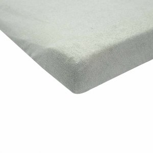 Lot de 2 housses de matelas à langer sable/vert Trois kilos sept