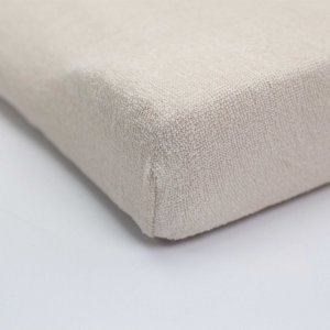 Lot de 2 housses de matelas à langer sable/vert Trois kilos sept