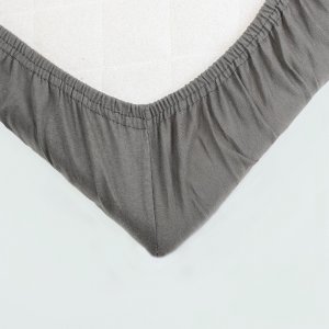 Drap housse brun 40 x 80 cm Trois kilos sept