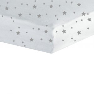 Drap housse 60x120 cm etoiles Trois kilos sept