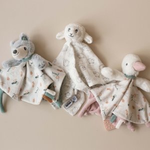 Doudou plat loup Trois kilos sept