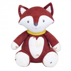 Peluche musicale renard - cache cache en forêt Trois kilos sept