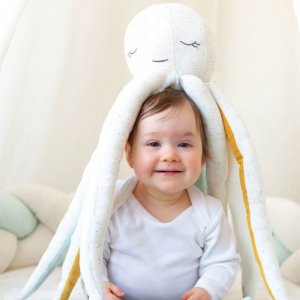 Grande peluche poulpie - au large de nova Trois kilos sept