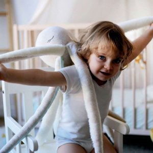 Grande peluche poulpie - au large de nova Trois kilos sept