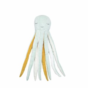 Grande peluche poulpie vert d'eau - au large de nova Trois kilos sept